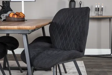 Leah Förlängningsbart Matbord med 4 st Sumoas Matstol - Möbler - Bord & matgrupp - Matgrupp