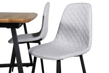 Leah Förlängningsbart Matbord med 4 st Ypas Matstol - Möbler - Bord & matgrupp - Matgrupp