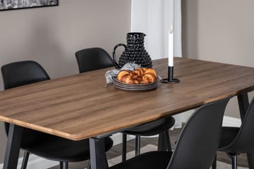 Leah Förlängningsbart Matbord med 4 st Ypas Matstol - Möbler - Bord & matgrupp - Matgrupp