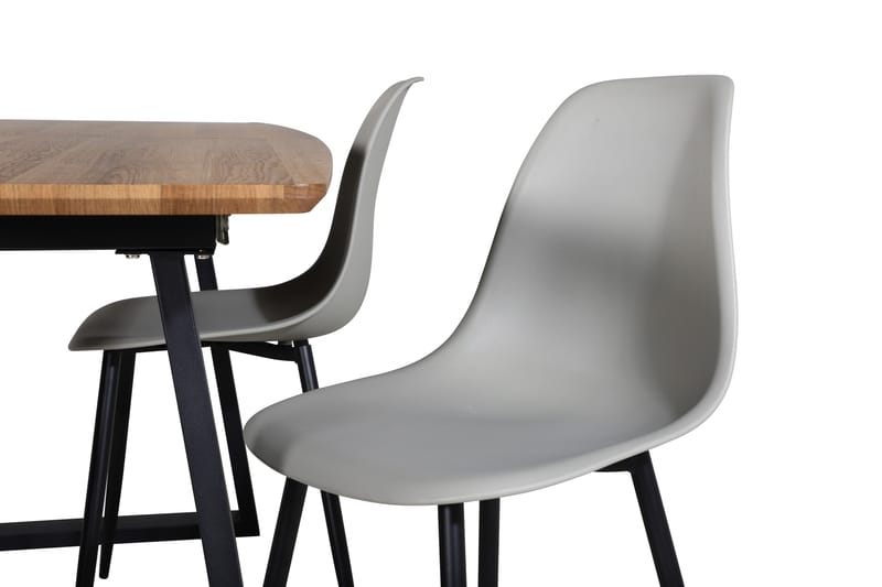 Leah Förlängningsbart Matbord med 4 st Ypas Matstol - Möbler - Bord & matgrupp - Matgrupp