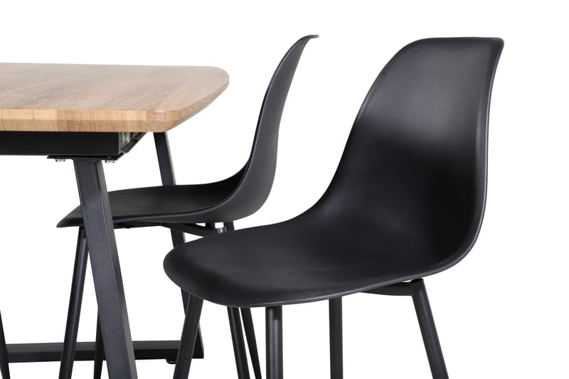 Leah Förlängningsbart Matbord med 4 st Ypas Matstol - Möbler - Bord & matgrupp - Matgrupp
