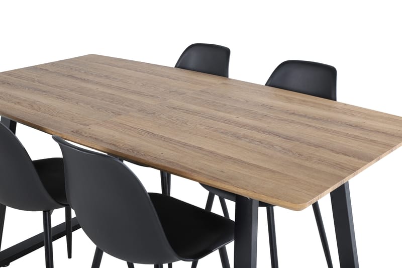Leah Förlängningsbart Matbord med 4 st Ypas Matstol - Möbler - Bord & matgrupp - Matgrupp
