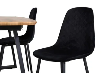 Leah Förlängningsbart Matbord med 4 st Ypas Matstol - Möbler - Bord & matgrupp - Matgrupp
