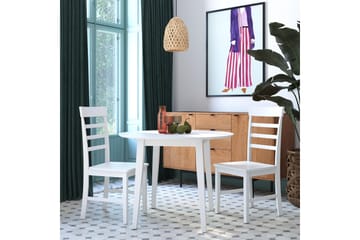 Loukas Matgrupp 3-delar - Vit - Möbler - Bord & matgrupp - Matgrupp