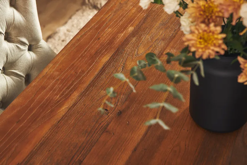 Lyon Förlängningsbar Matgrupp 200 cm inkl 6 Bergviken Stolar - Brun/Vit - Möbler - Bord & matgrupp - Matgrupp