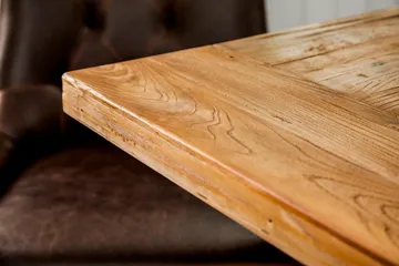 Lyon Förlängningsbar Matgrupp 200 cm med 6 Tuva Fåtölj - Natur/Brun - Möbler - Bord & matgrupp - Matgrupp