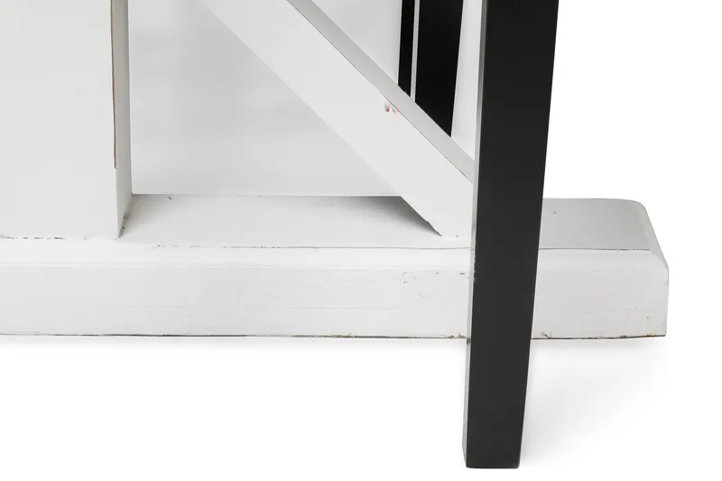 Lyon Förlängningsbar Matgrupp 200 cm med 6 Tuva Fåtölj - Natur/Vit/Svart - Möbler - Bord & matgrupp - Matgrupp