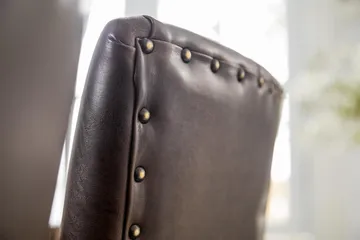 Lyon Förlängningsbar Matgrupp 200 cm med 6 Tuva Stol - Natur/Vit/Brun - Möbler - Bord & matgrupp - Matgrupp