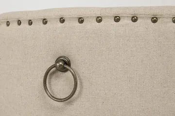 Lyon Matgrupp Ø150 cm Rund med 4 st Viktoria Stolar - Vintage Natur/Vit/Beige - Möbler - Bord & matgrupp - Matgrupp