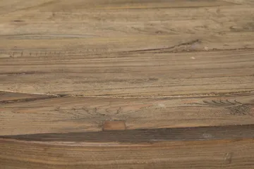 Lyon Matgrupp Ø150 cm Rund med 6 st Viktoria Stolar - Vintage Natur / Vit / Beige - Möbler - Bord & matgrupp - Matgrupp