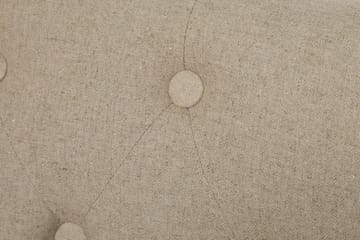 Lyon Matgrupp Ø150 cm Rund med 6 st Viktoria Stolar - Vintage Natur / Vit / Beige - Möbler - Bord & matgrupp - Matgrupp