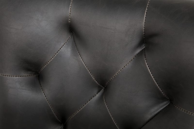 Lyon Matgrupp 150 cm Rund med 4 Tuva Fåtölj - Vintage Alm/Vit/Svart PU - Möbler - Bord & matgrupp - Matgrupp