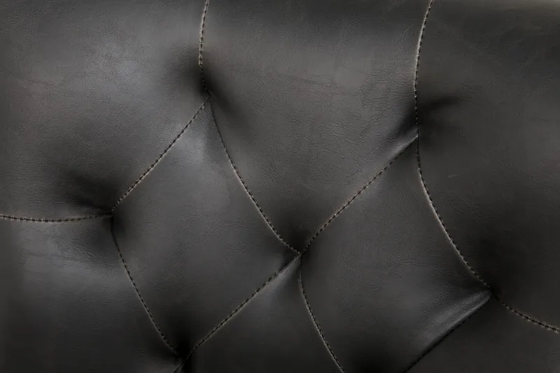 Lyon Matgrupp 150 cm Rund med 4 Tuva Fåtölj - Vintage Alm/Vit/Svart PU - Möbler - Bord & matgrupp - Matgrupp