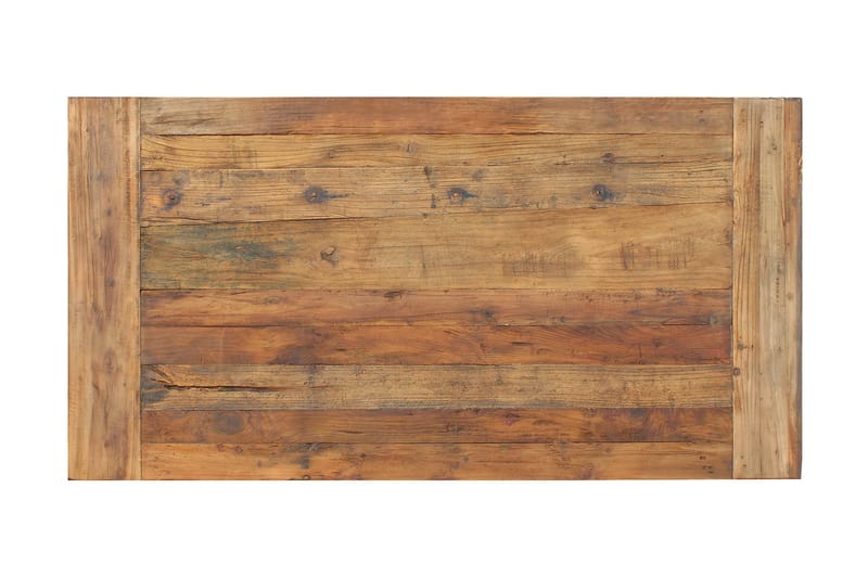 Lyon Matgrupp 200 cm med 6 Tuva Stol - Natur/Vit/Brun - Möbler - Bord & matgrupp - Matgrupp