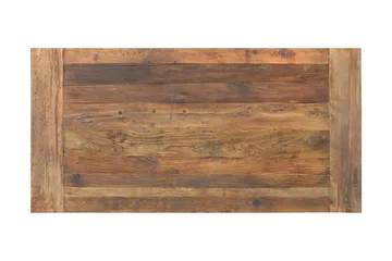 Lyon Matgrupp 200 cm med 6 Viktoria Stol - Natur/Vit/Grå - Möbler - Bord & matgrupp - Matgrupp