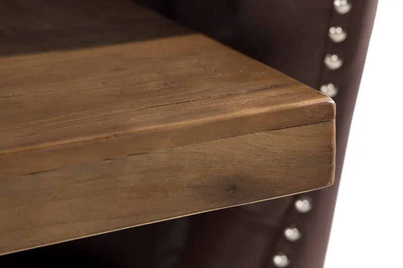 Lyon Matgrupp 200x100 cm inkl 6 Bergviken Stolar Konstläder - Brun - Möbler - Bord & matgrupp - Matgrupp