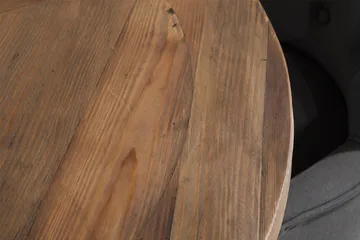 Lyon Matgrupp Rund med 4 st Viktoria Fåtölj - Trä/Vit/Grå - Möbler - Bord & matgrupp - Matgrupp