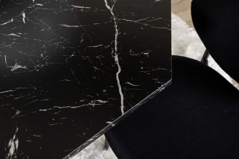 Marbs Matgrupp 110 cm Rund inkl 4 Moncoll Stolar - Svart - Möbler - Bord & matgrupp - Matgrupp