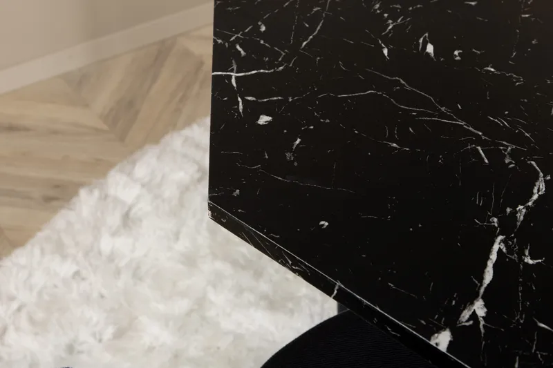 Marbs Matgrupp 110 cm Rund inkl 4 Moncoll Stolar - Svart - Möbler - Bord & matgrupp - Matgrupp