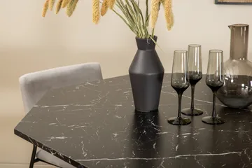 Marbs runt matbord med 4st Kenth matstol - Möbler - Bord & matgrupp - Matgrupp