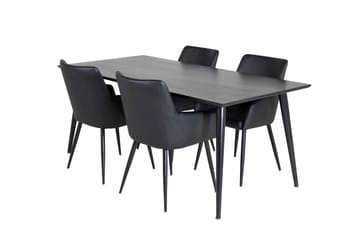 Matbord Balisa 180 cm med 4 st Casper Karmstol Konstläder - Möbler - Bord & matgrupp - Matgrupp