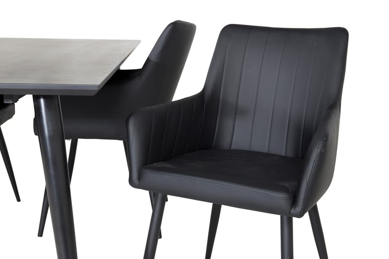 Matbord Balisa 180 cm med 4 st Casper Karmstol Konstläder - Möbler - Bord & matgrupp - Matgrupp