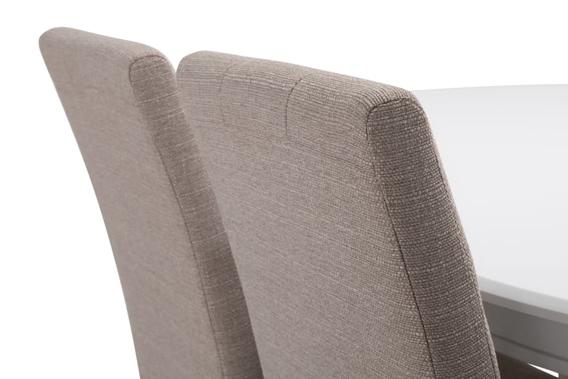 Matbord Lowisa med 4 st Leo stolar - Beige|Ek - Möbler - Bord & matgrupp - Matgrupp
