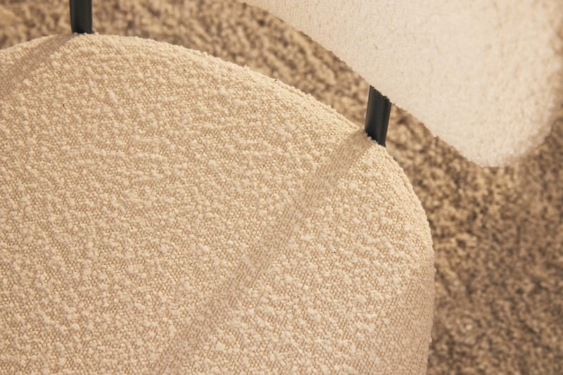 Matbord Runt Kopparbo 130 cm med 4st Matstol Gemmiano - Svart - Möbler - Bord & matgrupp - Matgrupp