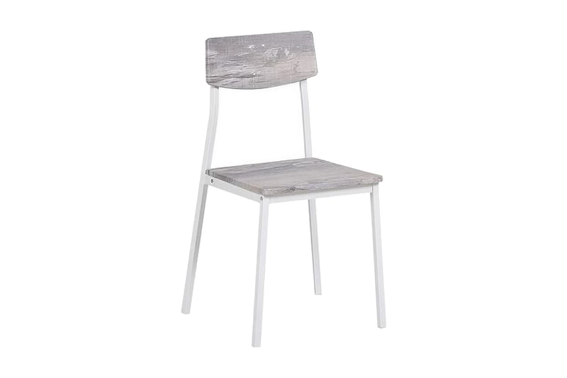 Matgrupp Almont 110 cm Inkl 4 Stolar - Grå/Vit - Möbler - Bord & matgrupp - Matgrupp