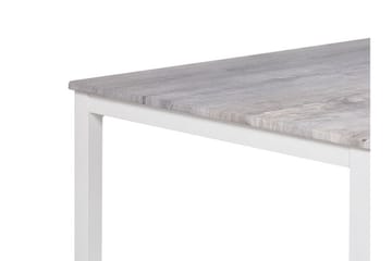 Matgrupp Almont 110 cm Inkl 4 Stolar - Grå/Vit - Möbler - Bord & matgrupp - Matgrupp