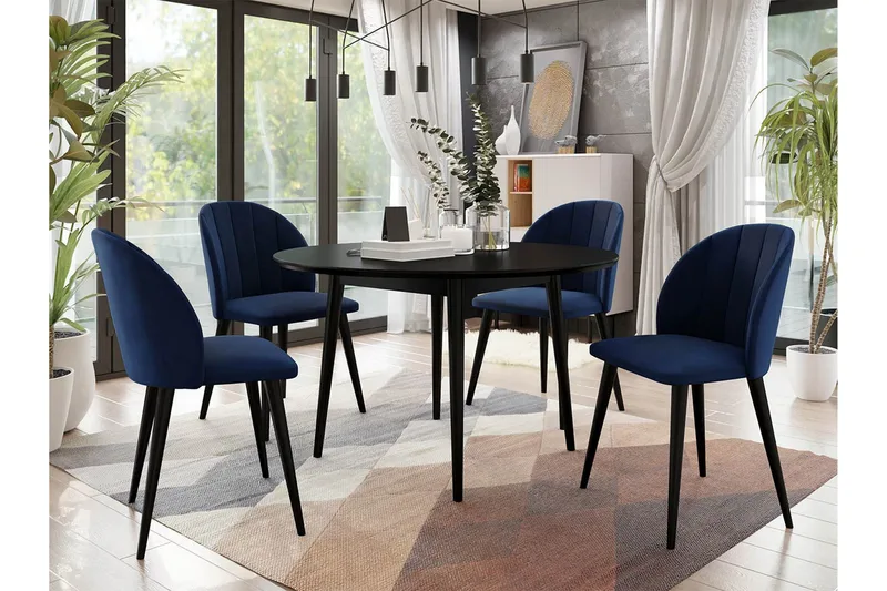 Matgrupp - Blå - Möbler - Bord & matgrupp - Matgrupp