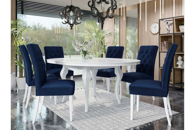 Matgrupp - Blå - Möbler - Bord & matgrupp - Matgrupp