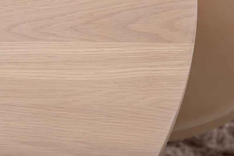 Matgrupp Cinaba 100 cm Rund inkl 4 Vomeli Stolar - Beige/Svart - Möbler - Bord & matgrupp - Matgrupp