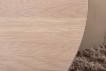 Matgrupp Cinaba 110 cm Rund inkl 4 Chantor Manchesterstolar - Beige/Svart - Möbler - Bord & matgrupp - Matgrupp