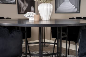 Matgrupp Copenhagen med 4 Limhamn Matstolar Svart - Furniture Fashion - Möbler - Bord & matgrupp - Matgrupp