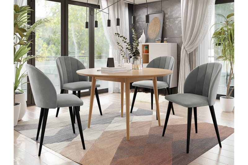 Matgrupp - Grå - Möbler - Bord & matgrupp - Matgrupp