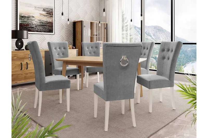 Matgrupp - Grå - Möbler - Bord & matgrupp - Matgrupp