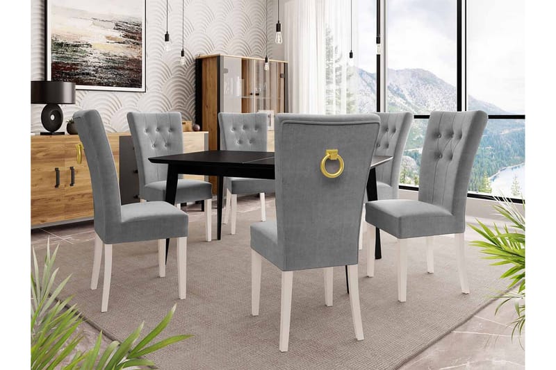 Matgrupp - Grå - Möbler - Bord & matgrupp - Matgrupp