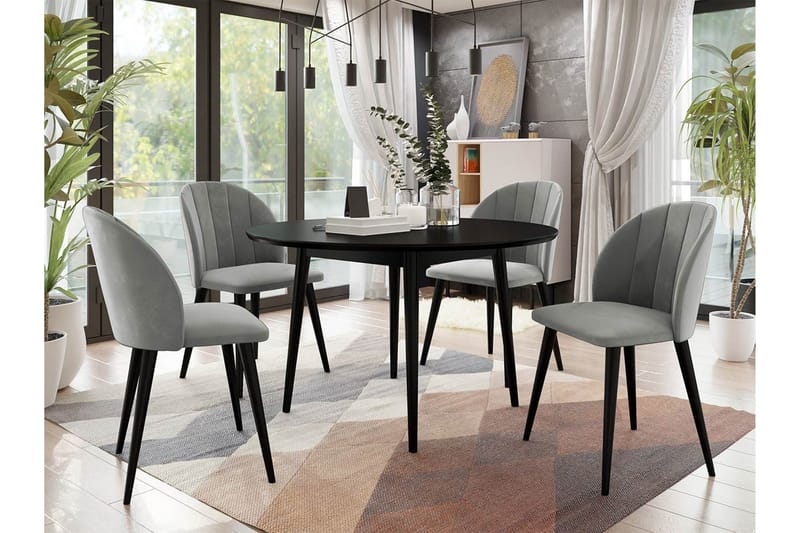 Matgrupp - Grå - Möbler - Bord & matgrupp - Matgrupp
