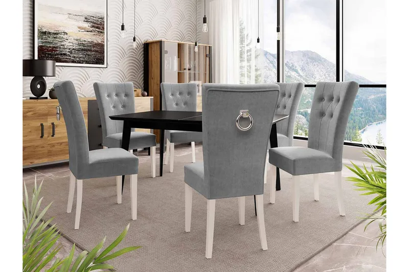 Matgrupp - Grå - Möbler - Bord & matgrupp - Matgrupp