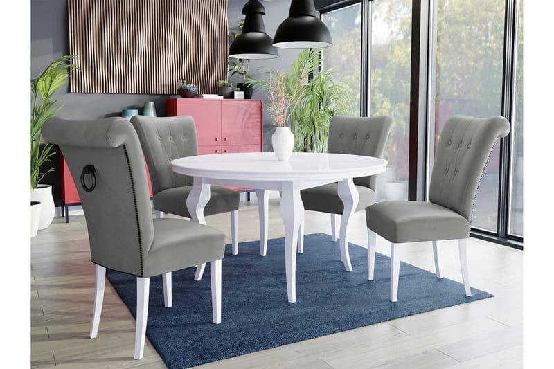 Matgrupp - Grå - Möbler - Bord & matgrupp - Matgrupp