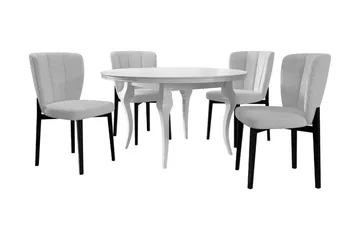 Matgrupp - Grå/Svart - Möbler - Bord & matgrupp - Matgrupp