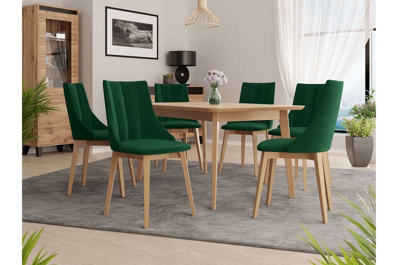 Matgrupp - Grön - Möbler - Bord & matgrupp - Matgrupp