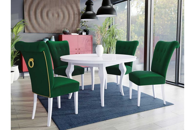 Matgrupp - Grön - Möbler - Bord & matgrupp - Matgrupp