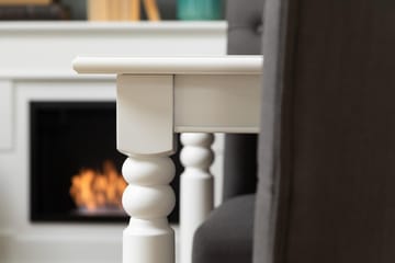 Matgrupp Hampton 190 cm med 6 Emmie Stol - Vit|Grå - Möbler - Bord & matgrupp - Matgrupp