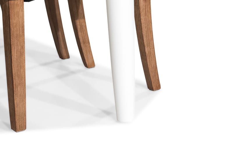 Matgrupp Hampton 190 cm med 6 Isolde Stol - Vintage Alm|Beige - Möbler - Bord & matgrupp - Matgrupp
