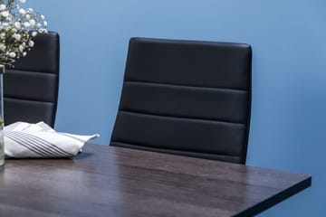 Matgrupp Jaunita 120 cm med 4 Naira Stol - Brun|Svart - Möbler - Bord & matgrupp - Matgrupp
