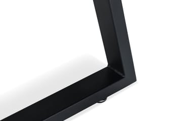 Matgrupp Jaunita Förlängningsbar 140 cm med 6 Gerardo Stol - Brun|Svart - M�öbler - Bord & matgrupp - Matgrupp