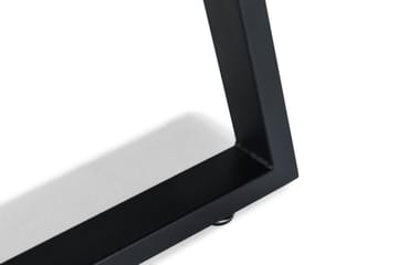 Matgrupp Jaunita Förlängningsbar 140 cm med 6 Scale Stol - Brun|Svart - Möbler - Bord & matgrupp - Matgrupp