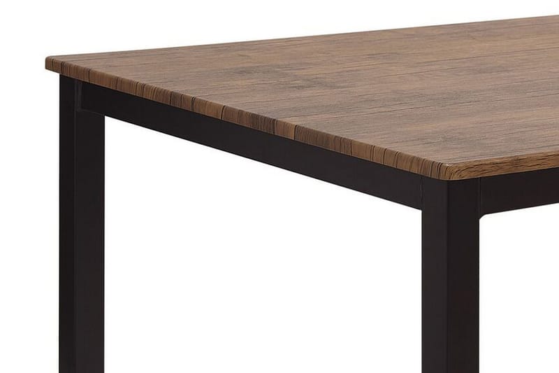 Matgrupp Krouna 110 cm Inkl 4 Stolar - Mörkbrun/Svart - Möbler - Bord & matgrupp - Matgrupp